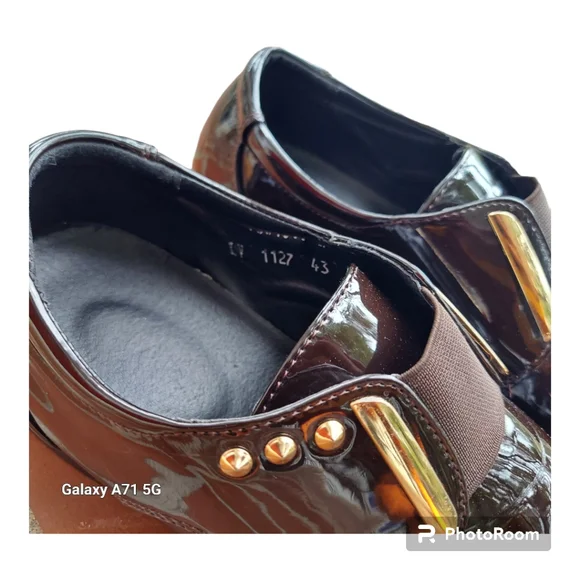 Popular Men's PU Leather Oxfords, Shiny Formal Shoes With Pointed Toe - Picture 4 of 9